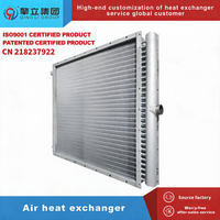 Échangeur de chaleur air-eau froid personnalisé en aluminium pour climatiseur HVAC AHU