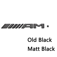 Emblème de coffre arrière de voiture avec lettres AMG pour Mercedes Benz W124 W204 W201 W205 W204 W203 W212 W211, logo, insigne, étiquette, autocollant