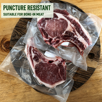 Sacs sous vide pour cuisses de poulet 40x50cm, résistants aux perforations, pour la transformation de la volaille, congélation en vrac, fournisseur personnalisé