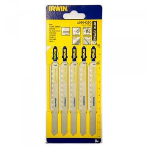 IRWIN - 10504230 hojas de sierra de calar HSS de corte de metal con vástago en T (5 piezas) -EAN 05706915042306 CUCHILLAS Y DISCOS DE CORTE CUCHILLAS DE SIERRA - Product Image 1