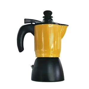 מפעל מחיר קלאסי אספרסו אלומיניום מכונת קפה איטלקי סגנון 2 כוסות אספרסו כוס מוקה