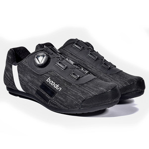 Zapatillas de Ciclismo Boton Negras con Suela de Goma EVA Ligeras y Antideslizantes para Ciclismo - Product Image 3