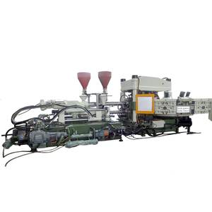 เครื่องฉีดพลาสติกแบบโรตารี่สองสี 8 สถานี สำหรับผลิตบูทกันฝนแบบอัตโนมัติ - Product Image 4