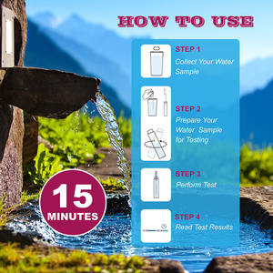 Conjunto de caixa de teste de água doméstica, anel de chumbo de <span class=keywords><strong>15</strong></span> ppb, teste rápido de água potável - Product Image 5