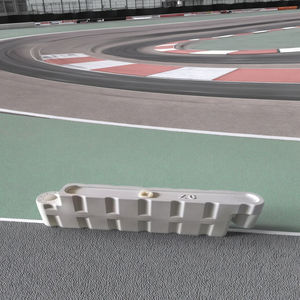 Barriera per Pista di Go-Kart con Telecomando, Recinzione Mobile per Gare, Controllo della Folla, Barriera Stradale in Plastica per Interni - Product Image 2
