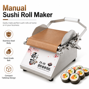 Máquina Manual para Hacer Sushi en Oferta, Compacta y Redonda, para Restaurantes Japoneses y Servicios de Catering - Product Image 1