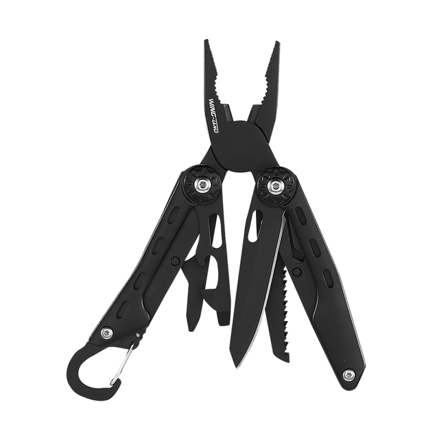 10In1 Stainless Steel Multipurpose Pliers Tactical Multi Tool Pocket Folding Knife Saw Wrench Pliers