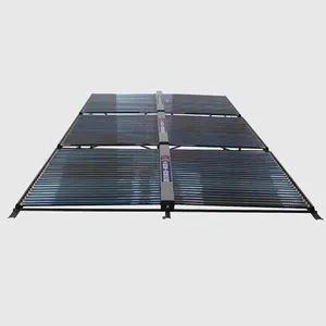 1800mm three layers vacuum glass tube solar thermal collector with mirror sheet for swimming pool