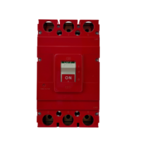 Disyuntor de caja moldeada termomagnética de línea de carga rojo OEM 1140V400M 690V 1000V 1140V 18kA 22kA 3 polos 400A para minería