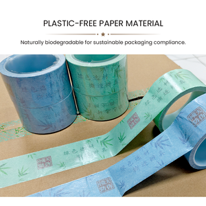 Sequential Numbered Kraft Paper Security <b>Tape</b> Tamper Evident VOID <b>Tape</b> for Product Traceability - Product Image 5