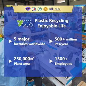 PP Woven Plastic Recycling Wäsche korb Custom Logo Organizer Faltbare wieder verwendbare umwelt freundliche schmutzige Kleidung Wäsche korb - Product Image 6