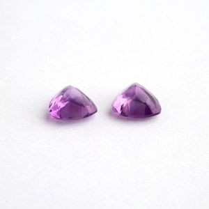 Piedra Preciosa Natural de Amatista de Color Púrpura, Corte Trillón de Calidad Perfecta, 6*6 - Product Image 3