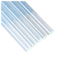 Bâtons de colle thermofusible transparents GAODE les plus vendus, 11 mm, temps de durcissement de 3 à 20 secondes, bonne adhérence pour pistolet à colle, mousse, plastique