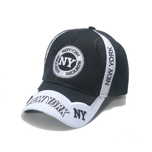 <span class=keywords><strong>Gorra</strong></span> de algodón lavado con logotipo personalizado para hombres y mujeres, gorras deportivas, <span class=keywords><strong>gorra</strong></span> de papá, gorras de béisbol con logotipo de parche de Nueva <span class=keywords><strong>York</strong></span> bordado 3D - Product Image 3