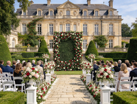 Künstliche Rote Rosenblumen-Girlande zum Fabrikpreis für Hochzeitstisch-Dekoration, Partydekoration, Blumenreihe
