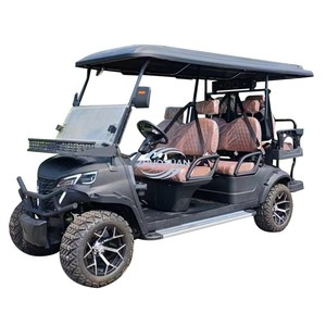 Voiture de golf électrique 8 places durable, conduite stable, véhicule utilitaire haut de gamme - Product Image 4