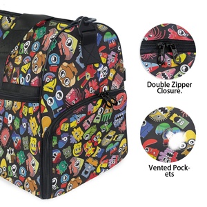 Custom Logo Travel Equipment Unisex Multi-function Water Resistant Gym Bag Duffel Bag Sport Overnight Bag - Product Image 3