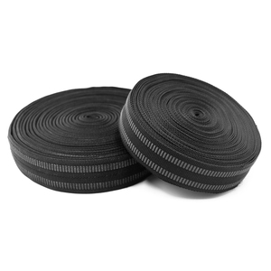 Chấp nhận biểu tượng tùy chỉnh màu đen đàn hồi ban nhạc dệt đàn hồi Webbing - Product Image 1