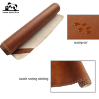 Chemin de table en cuir PU de 36, 48, 72, 90, 108, 120, 150, 180, 200 pouces de long, imperméable, antidérapant, résistant à la chaleur, tailles personnalisées