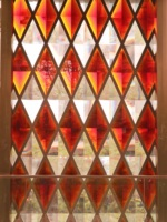 Conception personnalisée briques de verre en cristal solide givré couleur transparente bâtiment décoration de la maison murs rideaux architecturaux