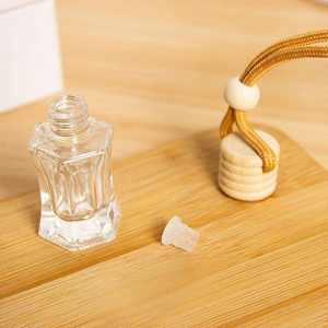 Nouvelle Arrivée Mini Diffuseur de Voiture en Verre Unique de 6 ml Bleu Rose Jaune Ambre Transparent avec Bouchon à Vis - Product Image 5