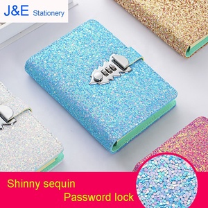 Tạp Chí Da Chất Lượng Cao Với Khóa Bán Hàng Nóng PU Mật Khẩu Kỹ Thuật Số Máy Tính Xách Tay Khóa Nhật Ký - Product Image 2