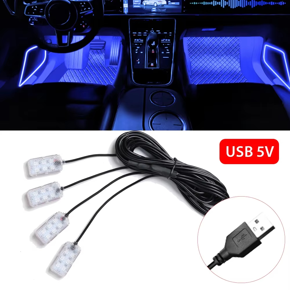 USB 4 in1 Blue