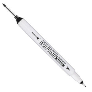 Marqueur permanent étanche pour le travail du bois double tête stylo de peinture à pointe fine double pointe longue tête marqueur pour trous profonds - Product Image 4