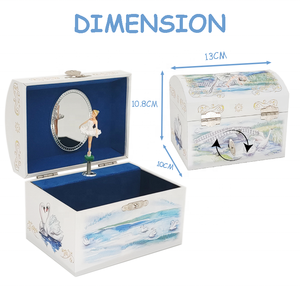 Caja Musical <span class=keywords><strong>de</strong></span> Joyería <span class=keywords><strong>de</strong></span> Ballet Clásica y Elegante <span class=keywords><strong>de</strong></span> Fábrica Jakos - Regalo Perfecto para <span class=keywords><strong>Cumpleaños</strong></span>, Navidad y Festividades para Niñas - Product Image 2
