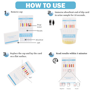 Testsealabs Panneau de test <span class=keywords><strong>urinaire</strong></span> multi-médicaments 12-en-1 pour un dépistage complet des abus de substances - Product Image 3
