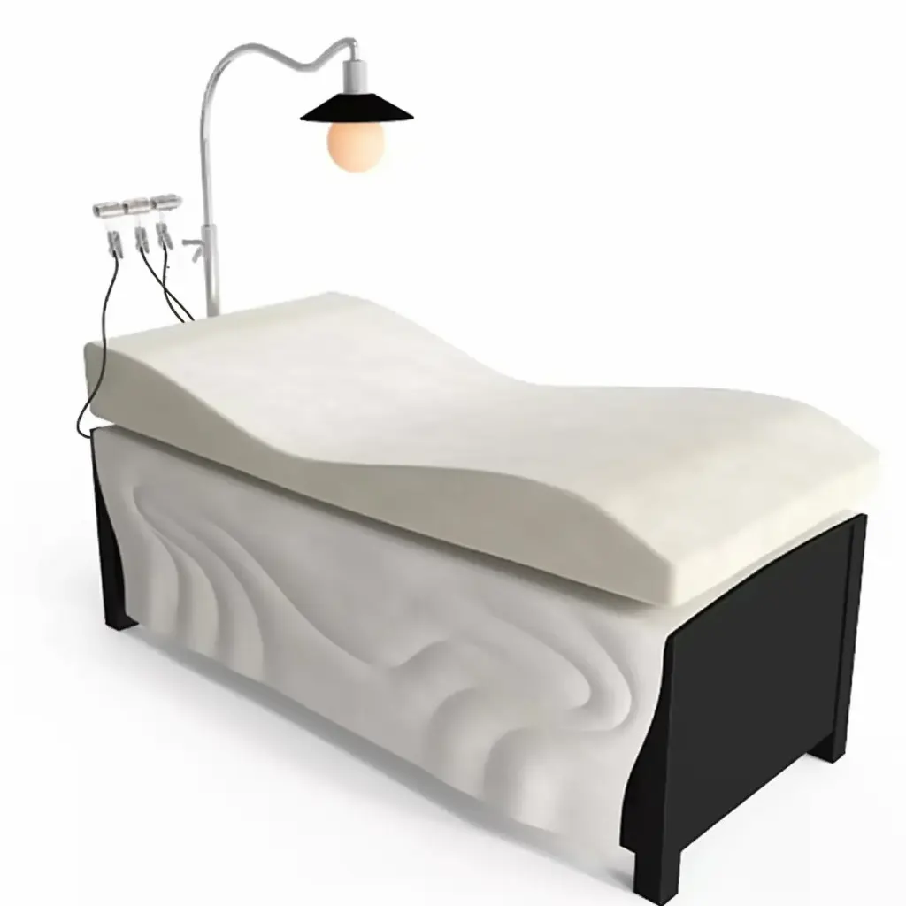 Oem Aanpassen Comfort En Positionering Assistentie Via Multi-Angle Contour Wimper Bed Schuim Gebogen Topper Lash Bed Matras