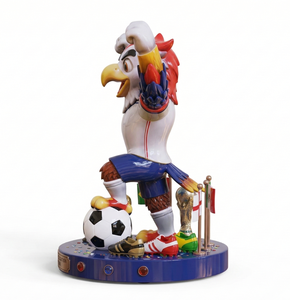 Estatua de Resina de Búho Abstracto Europeo Americano Ecológica OEM, Modelo Personalizable al por Mayor, Figurita de Alta Gama, Artesanía Artística - Product Image 4