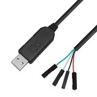 Cable Serial FTDI USB a TTL con Conector Dupont para Desarrollo de MCU