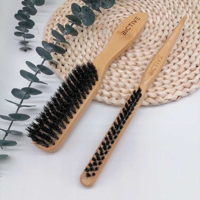 Natural Bmaboo Mens Beard Brush and