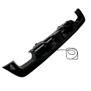 Diffuseur arrière et lèvre en ABS avec LED Noir brillant Kit carrosserie modifié pour BMW E60 - Product Image 3