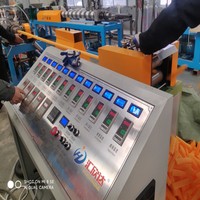 Huixinda Enkelvoudige Schroef PE Schuim Net Extrusiemachine Profiel Fruit Groente Verpakking PLC Gecontroleerde Motor Aangedreven Hoge Efficiëntie