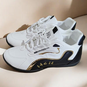 Premium Men's Leather Sneakers, New Summer Waterproof Shoes, High-End Fashionable <strong>Trainers</strong>, Versatile All-Match Casual Shoes. - Product Image 2