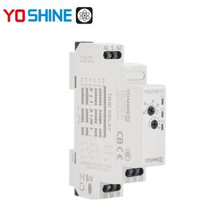 Yoshine Rơ Le trễ thời gian 24V-220V Rơ Le trễ hẹn giờ chu kỳ kích hoạt Rơ Le trễ thời gian loại kích hoạt - Product Image 2