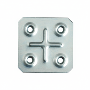 117 SIPA MINUTERIE Placa de Acero Galvanizado Perforada 45 x 45 mm 100 Piezas Certificada BIS JIS ANSI ASTM GB API Soldadura - Product Image 2