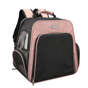 Large Capacity 5kg Adjustable Detachable Pet Trolley Bag Backpack 33.7L PVC for <b>Dogs</b> Bearing Transformed - Product Image 1
