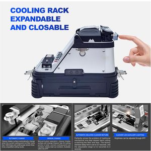 D Yeudemc Fiber Fusion Splicer AI-20 High Precision Optical Splicer With Vfl For Fiber Optic Production - Product Image 4