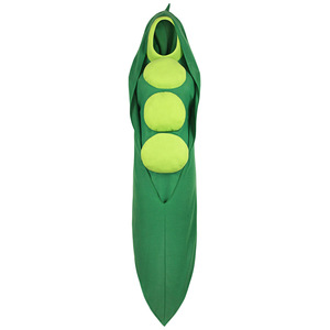 Costume de Grenouille Adulte pour Fête d'Halloween, Cosplay, Jeu de Rôle Alimentaire, en Polyester Vert - Product Image 1