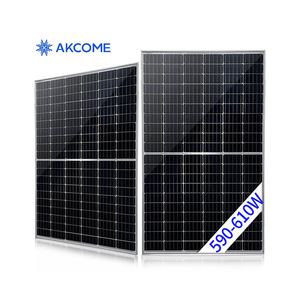 <span class=keywords><strong>Akcome</strong></span> elektrische Drähte Perowskit Solarzelle 590w 600w 610w Mono Solar Panel - Product Image 1