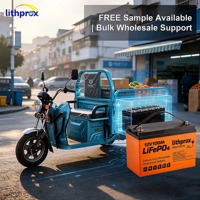 Ersatzakku für Mobilitätsroller 12V100AH 1,2KWh Premium Lithium-Eisenphosphat Vibrationsfest Umweltfreundlich für Medizinische Zwecke