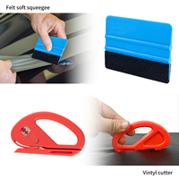 Kit d'enveloppe de vinyle de voiture professionnelle outils de teinte de fenêtre emballage de Film de fenêtre outils de coupe sûrs