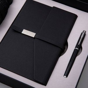 A5 <b>Notebook</b> 5-Fold Pocket Umbrella & Ballpoint Pen Gift Box <b>Set</b> Summer Gift Custom Logo - Product Image 3