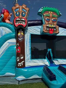 Desain baru PVC luar ruangan Tiki Tovi rumah pantul istana tiup untuk anak-anak - Product Image 5