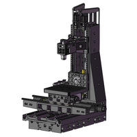 Centro de Mecanizado Vertical y Horizontal de 5 Ejes, Centro de Fresado CNC de 5 Ejes, Centro de Mecanizado Controlado de 3+2 Ejes