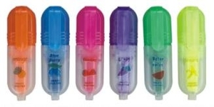 Mini surligneurs à pointe oblique avec grand réservoir d'encre, couleurs <span class=keywords><strong>pastel</strong></span>, pour adultes et enfants, usage scolaire, emballage en lot - Product Image 4