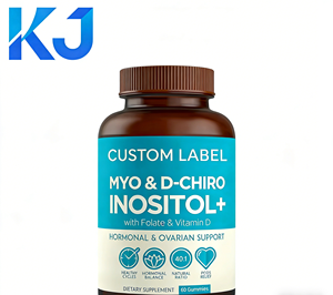Gummies OEM/ODM Myo-Inositol & D-Chiro Inositol pour la fertilité, le soutien hormonal, <span class=keywords><strong>menstruel</strong></span> et ovarien, et l'équilibre hormonal - Product Image 1